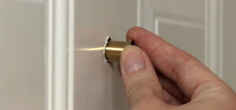peephole door repair in Panama City